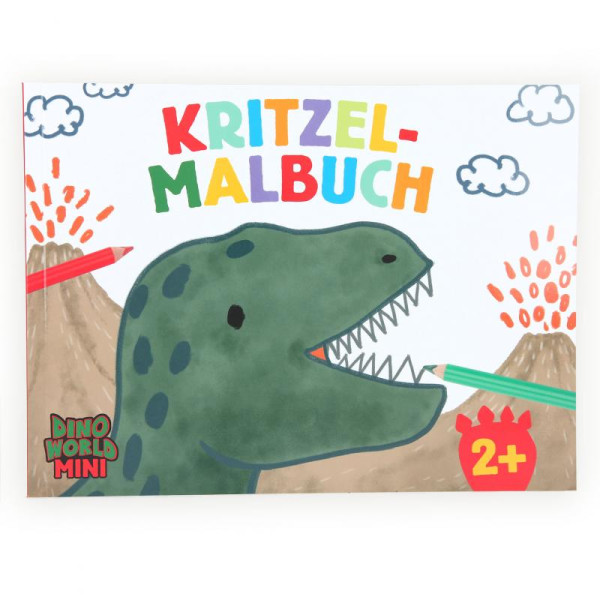 Dino World | Kritzel Malbuch Mini Dino