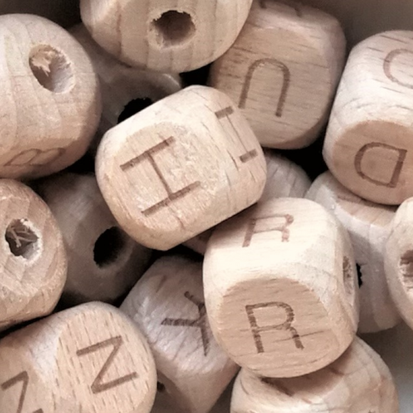 Holzbuchstaben 12mm