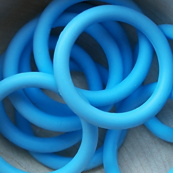 SCHNULLERADAPTER SILIKON "BLAU"
