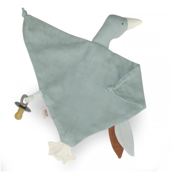 SCHMUSETUCH BLIKI - GANS "MINT"