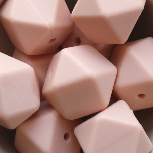 Silikonperle Hexagon Pfisich