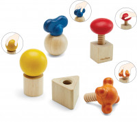 Plan Toys - Schrauben und Muttern Set
