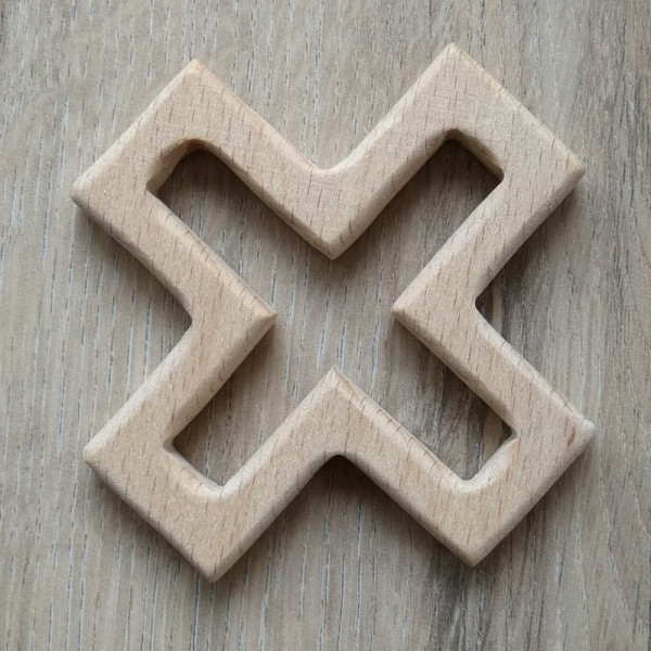 Holzanhänger Kreuz