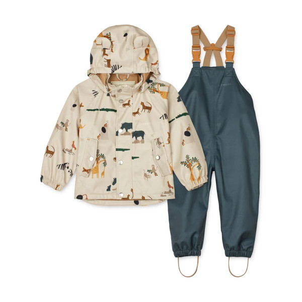 Liewood | Dakota Matschanzug Softshell 2-teiler All together / Sandy Gr. 104
