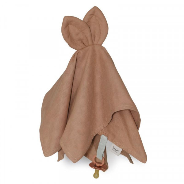 SCHMUSETUCH SNOPPA - DUSTY CORAL