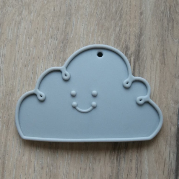 Silikonanhänger Wolke