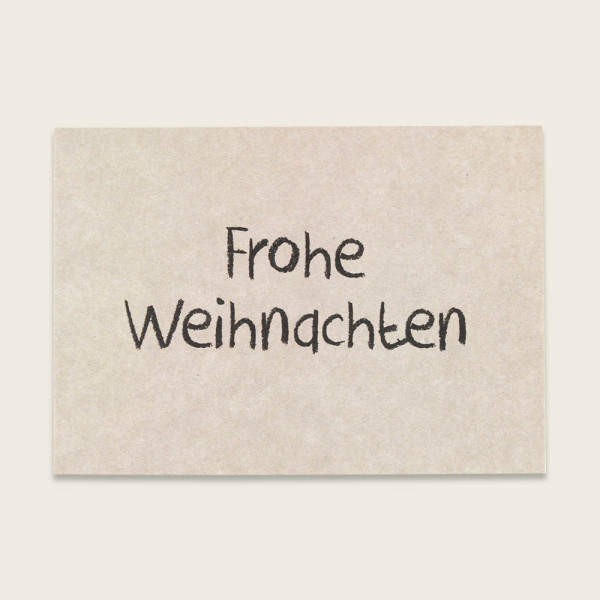 Ava & Yves | Postkarte – Frohe Weihnachten