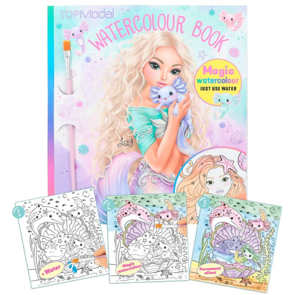 Top Model | Watercolor Book Mermaid