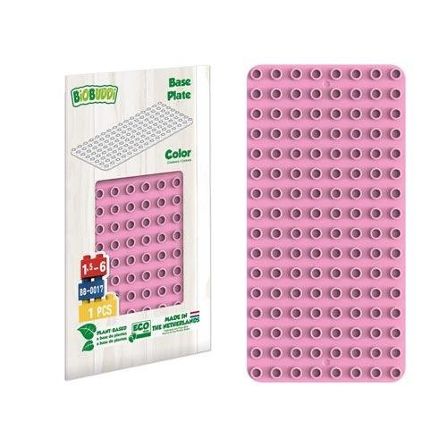 BiOBUDDi | kleine Grundplatte für Spielsteine Rosa