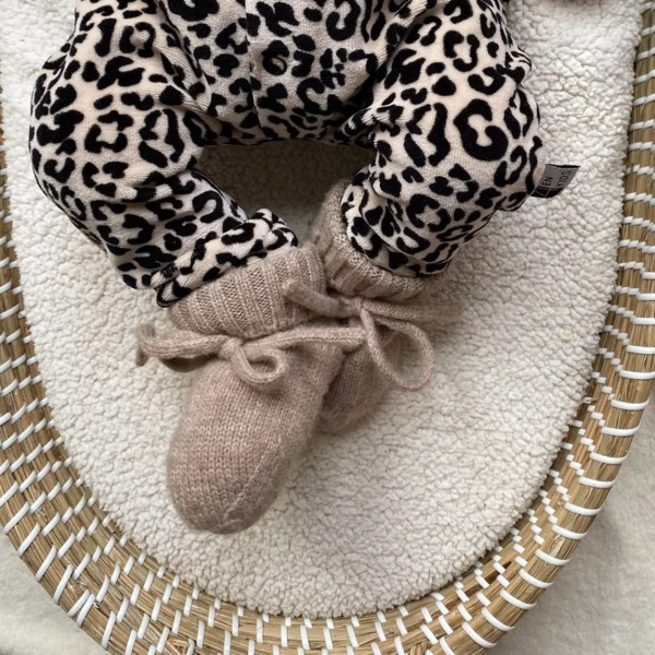 Petite Noé Merino Woll Booties / Socken - Natural
