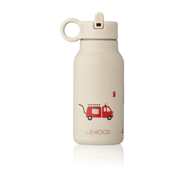 Liewood | Falk Trinkflasche Emergency vehicle / Sand 250ml