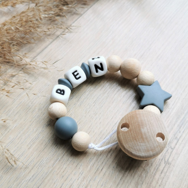 SCHNULLERKETTE "BEN" MIT NAMEN