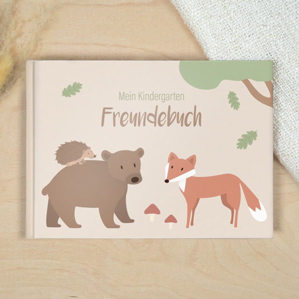Mintkind | Mein Kindergarten Freundebuch - Waldtiere