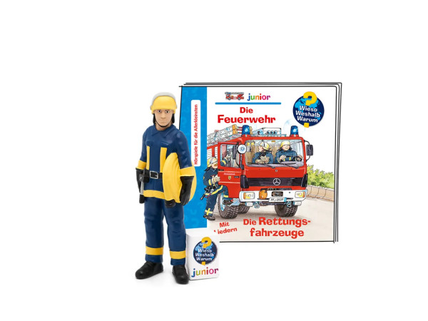 Tonies® | Wieso Weshalb Warum Junior - Die Feuerwehr/Die Rettungsfahrzeuge