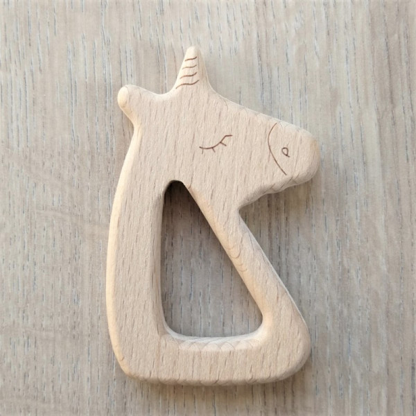 Holzanhänger Einhorn