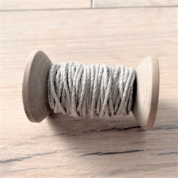 1 METER SCHNUR AUS NATURFASERN 1,5MM