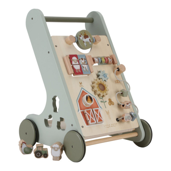 Little Dutch | Laufwagen Little Farm Multi Activity