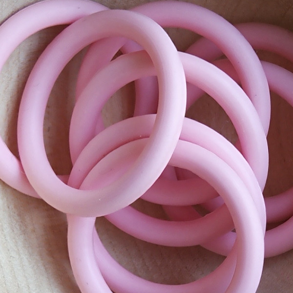 Schnulleradapter Silikon Rosa