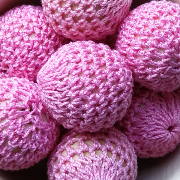 HÄKELPERLE "ROSA"