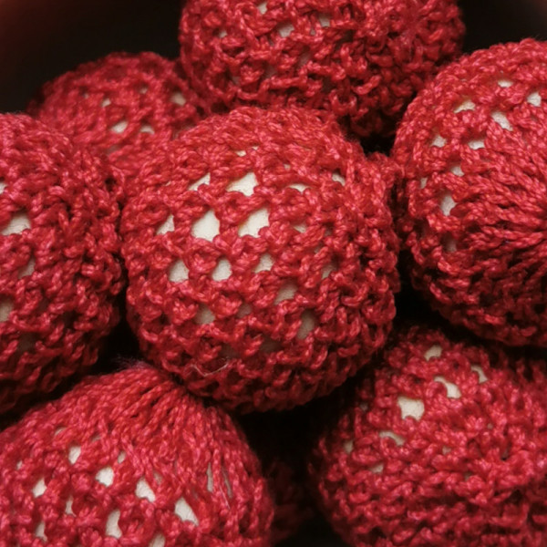HÄKELPERLE "ROT"