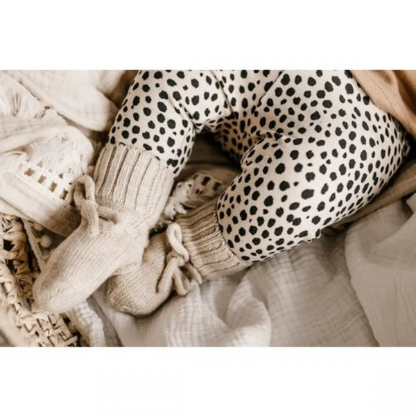 Petite Noé Merino Woll Booties / Socken - Sand