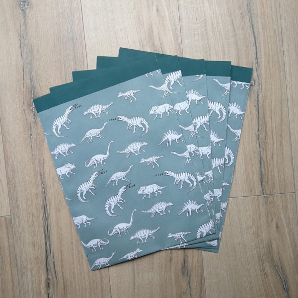 PAPIERTASCHE / GESCHENKTASCHE DINOSAURIER