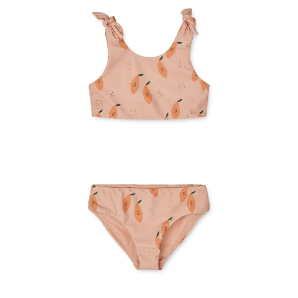 Liewood | Bow Bikini Set - Papaya / Pale tuscany Gr. 110